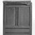  <em>Panelled Oak Chest</em>, ca. 1697. Oak wood, 29 1/2 x 49 1/2 x 20 1/2 in. (74.9 x 125.7 x 52.1 cm). Brooklyn Museum, Henry L. Batterman Fund, 17.9. Creative Commons-BY (Photo: Brooklyn Museum, 17.9_side_bw.jpg)