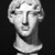 Roman. <em>Head, Apollo of the Omphalos</em>, 1st century C.E. copy of a 480 B.C.E. original. Marble, 12 5/8 × 7 7/8 × 9 1/16 in. (32 × 20 × 23 cm). Brooklyn Museum, Purchased with funds given by A. Augustus Healy and Robert B. Woodward Memorial Fund, 18.166. Creative Commons-BY (Photo: Brooklyn Museum, 18.166_NegI_bw_SL4.jpg)