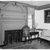  <em>Hall, The Cupola House</em>, ca. 1725; woodwork 1756-1758., 19 1/2 x 15 1/2 ft. (5.9 x 4.7 m). Brooklyn Museum, Robert B. Woodward Memorial Fund, 18.170. Creative Commons-BY (Photo: Brooklyn Museum, 18.170_installation_sitting_room2_print_bw_IMLS.jpg)
