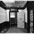  <em>Hall, The Cupola House</em>, ca. 1725; woodwork 1756-1758., 19 1/2 x 15 1/2 ft. (5.9 x 4.7 m). Brooklyn Museum, Robert B. Woodward Memorial Fund, 18.170. Creative Commons-BY (Photo: Brooklyn Museum, 18.170_yr1976_installation_hallway1_print_bw_IMLS.jpg)