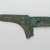  <em>Halberd Head</em>, 500 B.C.-100 C.E. Bronze, At widest point: 3 9/16 x 8 1/4 in. (9.0 x 21.0 cm). Brooklyn Museum, Museum Collection Fund, 18.6. Creative Commons-BY (Photo: Brooklyn Museum, 18.6_side2_PS2.jpg)