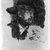 Wilhelm Leibl (German, 1844-1900). <em>Un Fumeur</em>. Etching on laid paper, 8 15/16 x 7 3/8 in. (22.7 x 18.7 cm). Brooklyn Museum, Gift of William J. Baer, 19.140 (Photo: Brooklyn Museum, 19.140_bw.jpg)