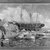 Clifford Warren Ashley (American, 1881-1947). <em>A Whaleship on the Marine Railway at Fairhaven</em>, 1916. Oil on canvas, 36 1/4 x 54 5/16 in.  (92.0 x 138.0 cm). Brooklyn Museum, Gift of Robert C. Murphy, 19.91 (Photo: Brooklyn Museum, 19.91_acetate_bw.jpg)