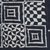 Igbo. <em>Cloth (Ukara)</em>, 20th century. Cotton, indigo, 60 × 79 × 1/16 in. (152.4 × 200.7 × 0.2 cm). Brooklyn Museum, Purchased with funds given by Frieda and Milton F. Rosenthal, 1990.132.6. Creative Commons-BY (Photo: , 1990.132.6_detail_01_PS4.jpg)
