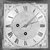 Thomas Tompion. <em>Bracket Shelf Clock</em>, ca. 1700. Wood, brass, glass, 13 3/4 x 12 1/2 x 6 3/4 in. Brooklyn Museum, Gift of Henry P. Sailer, 1990.151.8. Creative Commons-BY (Photo: Brooklyn Museum, 1990.151.8_detail.jpg)