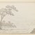 Alexander Robertson (American, born Scotland, 1772-1841). <em>Hudson River Near Hudson</em>, September 15, 1796. Ink on paper, Sheet: 8 3/4 x 11 5/8 in. (22.2 x 29.5 cm). Brooklyn Museum, Purchased with funds given by Mr. and Mrs. Leonard L. Milberg, 1990.216.1 (Photo: Brooklyn Museum, 1990.216.1_IMLS_PS3.jpg)