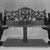 Trauffer (attributed to a member of the family). <em>Bench</em>, ca. 1895. Wood, glass, 33 x 54 1/2 x 17 in.  (83.8 x 138.4 x 43.2 cm). Brooklyn Museum, Gift of Mr. and Mrs. Bruce M. Newman, 1990.230.3. Creative Commons-BY (Photo: Brooklyn Museum, 1990.230.3_bw.jpg)