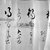 Kojima Soshin. <em>Calligraphy, Lieh Tzu, Yang-chu Chapter</em>, 1651. Handscroll; ink, color, and gold on paper, 11 3/8 x 322 in. (28.9 x 817.9cm). Brooklyn Museum, Gift of Mrs. Carl L. Selden, 1991.1.2 (Photo: Brooklyn Museum, 1991.1.2_detail1_bw_IMLS.jpg)