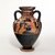 Swing Painter. <em>Black-Figure Amphora</em>, ca. 540 B.C.E. Clay, slip, 15 3/4 x 10 11/16in. (40 x 27.2cm). Brooklyn Museum, Gift of Mr. and Mrs. Paul E. Manheim, 1991.204.1. Creative Commons-BY (Photo: Brooklyn Museum, 1991.204.1_view1.jpg)