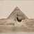 Antonio Beato (Italian and British, ca. 1825-ca.1903). <em>Sphinx et la Pyramide de Chephren</em>, n.d. Albumen silver photograph, 7 7/8 x 10 1/4 in. (20.0 x 26.0 cm). Brooklyn Museum, Gift of Virginia M. Zabriskie, 1991.310.2 (Photo: Brooklyn Museum, 1991.310.2_PS9.jpg)