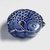  <em>Water Dropper in the Shape of a Fish</em>, 19th century. Porcelain with cobalt blue underglaze decoration, Height: 7/8 in. (2.2 cm). Brooklyn Museum, Gift of the Estate of Charles A. Brandon, 1991.74.33. Creative Commons-BY (Photo: Brooklyn Museum, 1991.74.33.jpg)