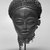 Chokwe. <em>Mask (Mwana Pwo)</em>, early 20th century. Wood, fiber, metal, 12 x 8 1/2 x 9 in. (30.5 x 21.5 x 22.7 cm). Brooklyn Museum, Gift of Corice and Armand P. Arman, 1992.133.3. Creative Commons-BY (Photo: Brooklyn Museum, 1992.133.3_view1_bw.jpg)