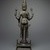  <em>Standing Durga</em>, ca. 970. Bronze, 22 1/2 x 7 7/8 x 6 5/8 in., 25 lb. (57.2 x 20 x 16.8 cm, 11.34kg). Brooklyn Museum, Gift of Georgia and Michael de Havenon, 1992.142. Creative Commons-BY (Photo: Brooklyn Museum, 1992.142_back_SL3.jpg)