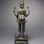  <em>Standing Durga</em>, ca. 970. Bronze, 22 1/2 x 7 7/8 x 6 5/8 in., 25 lb. (57.2 x 20 x 16.8 cm, 11.34kg). Brooklyn Museum, Gift of Georgia and Michael de Havenon, 1992.142. Creative Commons-BY (Photo: Brooklyn Museum, 1992.142_back_SL4.jpg)