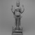  <em>Standing Durga</em>, ca. 970. Bronze, 22 1/2 x 7 7/8 x 6 5/8 in., 25 lb. (57.2 x 20 x 16.8 cm, 11.34kg). Brooklyn Museum, Gift of Georgia and Michael de Havenon, 1992.142. Creative Commons-BY (Photo: Brooklyn Museum, 1992.142_back_bw.jpg)
