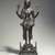  <em>Standing Durga</em>, ca. 970. Bronze, 22 1/2 x 7 7/8 x 6 5/8 in., 25 lb. (57.2 x 20 x 16.8 cm, 11.34kg). Brooklyn Museum, Gift of Georgia and Michael de Havenon, 1992.142. Creative Commons-BY (Photo: Brooklyn Museum, 1992.142_transp3878.jpg)