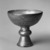 Beatrice Wood (American, 1894-1998). <em>Chalice</em>, ca.1975. Luster glazed  earthenware, 7 1/2 × 7 11/16 × 7 11/16 in. (19.1 × 19.5 × 19.5 cm). Brooklyn Museum, Denis Gallion and Daniel Morris, 1992.165.1. Creative Commons-BY (Photo: Brooklyn Museum, 1992.165.1_bw.jpg)