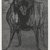 Leonard Baskin (American, 1922-2000). <em>Love Me, Love My Dog</em>, 1958. Wood engraving on thin white wove paper, Sheet: 12 x 15 1/16 in. (30.5 x 38.3 cm). Brooklyn Museum, Gift of Estelle and Jay Sam Unger, 1992.187.3. © artist or artist's estate (Photo: Brooklyn Museum, 1992.187.3_PS6.jpg)