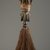 Loma. <em>Janus-faced Staff</em>, early 20th century. Wood, feathers, palm fiber, 30 1/2 x 13 in. (77.5 x 33 cm). Brooklyn Museum, Gift of Blake Robinson, 1992.196.2. Creative Commons-BY (Photo: Brooklyn Museum, 1992.196.2_profile_PS6.jpg)