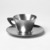 Marion Anderson Noyes (American, 1907-2002). <em>Cup and Saucer</em>, 20th century. Pewter, walnut, (a) Cup: 1 7/8 x 3 1/4 x 2 9/16 x 2 9/16 in. (4.8 x 8.3 x 6.5 x 6.5 cm). Brooklyn Museum, Gift of Marion Anderson Noyes, 1992.40.13a-b. Creative Commons-BY (Photo: Brooklyn Museum, 1992.40.13a-b_bw.jpg)