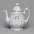  <em>Teapot with Lid from a Twelve Piece Tea Service</em>, Patented 1853. Porcelain, teapot: 7 1/2 x 9 1/4 x 4 1/4 in. (19.0 x 23.5 x 10.8 cm). Brooklyn Museum, Gift of the Family of Paul E. Burtis, 1993.109.12a-b. Creative Commons-BY (Photo: Brooklyn Museum, 1993.109.12a-b_PS2.jpg)