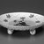 Josiah Wedgwood & Sons Ltd. (founded 1759). <em>Footed Dish</em>, ca. 1759-1900. Glazed earthenware with transfer printed decoration, height: 2 1/2 in. (6.3 cm). Brooklyn Museum, Gift of Paul F. Walter, 1993.209.52. Creative Commons-BY (Photo: Brooklyn Museum, 1993.209.52_side_bw.jpg)