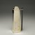 Louis W. Rice (American, 1872-1933). <em>Skyscraper Chamber Stick</em>, ca. 1928. Silverplate, patinated metal, 8 1/4 x 3 3/4 x 2 1/2 in. (21 x 9.5 x 6.4 cm). Brooklyn Museum, Modernism Benefit Fund, 1994.154.2. Creative Commons-BY (Photo: Brooklyn Museum, 1994.154.2_PS6.jpg)
