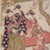Kitagawa Utamaro (Japanese, 1753-1806). <em>Courtesans Strolling Beneath Cherry Trees Before the Daikokuya Teahouse</em>, probably 1789. Woodblock print, color on paper, 15 3/8 x 10 3/8 in. (39.1 x 26.4 cm). Brooklyn Museum, Gift of the Estate of Charles A. Brandon, by exchange; purchased with funds given by Mr. and Mrs. Richard M. Danziger, Joan Easton, Mrs. Myron S. Falk, Jr., George S. Friedman, Mr. and Mrs. Mark Kingdon, Klaus F. Naumann, Robert Rosenkranz, and Mr. and Mrs. David Young and Asian Art Acquisition Fund, 1995.137a-c (Photo: Brooklyn Museum, 1995.137b_transp4850.jpg)