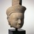  <em>Head of Bodhisattva Avalokiteshvara</em>, 10th century. Gray sandstone, 11 1/2 x 7 1/2 x 7 1/2in. (29.2 x 19.1 x 19.1cm). Brooklyn Museum, Gift of Georgia and Michael de Havenon, 1995.180.1. Creative Commons-BY (Photo: Brooklyn Museum, 1995.180.1_SL1.jpg)