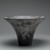 Kitamura Junko (Japanese, born 1956). <em>Vase</em>, 20th century. Stoneware, slip, glaze, 11 1/4 x 16 15/16 in. (28.5 x 43 cm). Brooklyn Museum, Gift of Dr. Eleanor Z. Wallace, 1995.189. Creative Commons-BY (Photo: Brooklyn Museum, 1995.189_PS2.jpg)