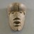 Gbi. <em>Personal Miniature Mask</em>, 20th century. Wood, 5 1/2 x 3 5/8 x 2 1/2 in. (14 x 9.2 x 6.4 cm). Brooklyn Museum, Gift of Blake Robinson, 1995.7.70. Creative Commons-BY (Photo: Brooklyn Museum, 1995.7.70_front_PS5.jpg)