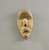 Dan. <em>Personal Miniature Mask</em>, 20th century. Wood, 4 1/8 x 2 1/8 x 7/8in. (10.5 x 5.4 x 2.2cm). Brooklyn Museum, Gift of Blake Robinson, 1995.7.73. Creative Commons-BY (Photo: Brooklyn Museum, 1995.7.73_front_PS5.jpg)