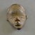 Dan. <em>Personal Miniature Mask</em>, 20th century. Wood, metal, 3 1/2 x 2 5/8 x 1 3/8in. (8.9 x 6.7 x 3.5cm). Brooklyn Museum, Gift of Blake Robinson, 1995.7.76. Creative Commons-BY (Photo: Brooklyn Museum, 1995.7.76_front_PS5.jpg)