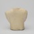 Cycladic. <em>Fragment of a Female Figurine</em>, ca. 2500 B.C.E. Marble, 4 11/16 x 3 13/16 x 1 1/4in. (11.9 x 9.7 x 3.1cm). Brooklyn Museum, Bequest of Mrs. Carl L. Selden, 1996.146.4. Creative Commons-BY (Photo: Brooklyn Museum, 1996.146.4_back.jpg)