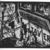 Calvin Burnett (American, born 1921). <em>Tavern</em>, 1942. Linocut on cream wove paper, Sheet (trimmed to block): 5 x 7 1/16 in. (12.7 x 17.9 cm). Brooklyn Museum, Emily Winthrop Miles Fund, 1996.14. © artist or artist's estate (Photo: Brooklyn Museum, 1996.14_bw.jpg)