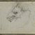 Peter Frederick Rothermel (American, 1817-1895). <em>Sketchbook</em>, 1857. Graphite with ink and watercolor on cream, medium-weight, slightly textured wove paper, 5 11/16 x 8 5/8 x 3/8 in. (14.4 x 21.9 x 1 cm). Brooklyn Museum, Purchase gift of Mr. and Mrs. Leonard L. Milberg, 1997.129 (Photo: Brooklyn Museum, 1997.129_p80_PS6.jpg)