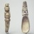 Taino. <em>Cohoba Spoon</em>, 1200-1500. Bone, 8 1/4 x 1 3/4 x 1 1/2 in. (21 x 4.4 x 3.8 cm). Brooklyn Museum, Anonymous gift, 1997.175.2. Creative Commons-BY (Photo: , 1997.175.1_1997.175.2.jpg)