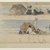 Edward Henry Potthast (American, 1857-1927). <em>Two Sketches of Beach Figures</em>, late 19th-early 20th century. Graphite and crayon on cream wove paper, Sheet: 5 x 8 in. (12.7 x 20.3 cm). Brooklyn Museum, Gift of Julian and Elaine Hyman, 1997.199.1 (Photo: Brooklyn Museum, 1997.199.1_PS6.jpg)