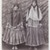 Possibly Antoin Sevruguin. <em>Two Women in Tribal Costume</em>, late 19th century. Albumen silver photograph, 7 3/8 x 5 1/2 in.  (18.7 x 14.0 cm). Brooklyn Museum, Purchase gift of Leona Soudavar in memory of Ahmad Soudavar, 1997.3.10 (Photo: Brooklyn Museum, 1997.3.10_IMLS_PS3.jpg)