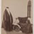 Possibly Antoin Sevruguin. <em>Two Veiled Women and a Child</em>, late 19th century. Albumen silver photograph, 9 1/8 x 6 3/16 in.  (23.2 x 15.7 cm). Brooklyn Museum, Purchase gift of Leona Soudavar in memory of Ahmad Soudavar, 1997.3.13 (Photo: Brooklyn Museum, 1997.3.13_IMLS_PS3.jpg)