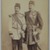  <em>Two Royal Officers in Full Uniform, One of 274 Vintage Photographs</em>, late 19th-early 20th century. Albumen silver photograph, Photo: 5 9/16 x 4 5/16 in.  (14.1 x 11 cm);. Brooklyn Museum, Purchase gift of Leona Soudavar in memory of Ahmad Soudavar, 1997.3.89 (Photo: Brooklyn Museum, 1997.3.89_PS2.jpg)