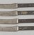 Gorham Manufacturing Company (1865-1961). <em>Fruit Knife, One of Set of Six</em>, ca. 1880. Silver, bronze, gilding, 3/16 x 7 3/4 x 7/8 in. (0.5 x 19.7 x 2.2 cm). Brooklyn Museum, H. Randolph Lever Fund, 1997.66.6. Creative Commons-BY (Photo: Brooklyn Museum, 1997.66.2_1997.66.4_1997.66.5_1997.66.6.jpg)