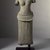 <em>Female Torso</em>, first half of 12th century. Grey sandstone, 35 1/4 × 14 3/4 × 6 in. (89.5 × 37.5 × 15.2 cm). Brooklyn Museum, Gift of Georgia and Michael de Havenon, 1998.178.3. Creative Commons-BY (Photo: Brooklyn Museum, 1998.178.3_SL3.jpg)