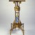 Bradley & Hubbard Manufacturing Company (active 1854-1940). <em>Stand</em>, 1885. Brass, glazed earthenware, 32 13/16 x 13 3/8 x 13 3/8 in. (83.3 x 34.0 x 34.0 cm). Brooklyn Museum, Gift of the American Art Council, 1998.45. Creative Commons-BY (Photo: Brooklyn Museum, 1998.45_SL3.jpg)