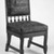 Kimbel and Cabus (1863-1882). <em>Side Chair, Model 304</em>, ca. 1875. Ash, original stained, gilt, and patent leather upholstery, 35 1/2 x 18 1/2 x 21 in. (90.2 x 47.0 x 53.3 cm). Brooklyn Museum, Purchased with funds given by the Wigmore Foundation, 1998.46. Creative Commons-BY (Photo: Brooklyn Museum, 1998.46_after_bw_IMLS.jpg)