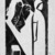 David Alfaro Siqueiros (Mexican, 1896-1974). <em>[Untitled]</em>, 1931. Woodcut on paper, sheet: 9 3/8 x 6 7/8 in. (23.8 x 17.5 cm). Brooklyn Museum, Emily Winthrop Miles Fund, 1999.116.7. © artist or artist's estate (Photo: Brooklyn Museum, 1999.116.7_bw.jpg)