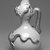 Worcester Royal Porcelain Co. (founded 1751). <em>Jug, shape 1035</em>, introduced 1884, made after 1884. Porcelain, 11 x 6 1/2 x 6 1/4 in. (27.9 x 16.5 x 15.9 cm). Brooklyn Museum, Gift of the Estate of Harold S. Keller, 1999.152.14. Creative Commons-BY (Photo: Brooklyn Museum, 1999.152.14_bw.jpg)