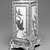 Worcester Royal Porcelain Co. (founded 1751). <em>Vase</em>, ca. 1880. Porcelain, 11 x 6 1/4 x 6 1/4 in. (27.9 x 15.9 x 15.9 cm). Brooklyn Museum, Gift of the Estate of Harold S. Keller, 1999.152.265. Creative Commons-BY (Photo: Brooklyn Museum, 1999.152.265_bw.jpg)