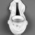 Worcester Royal Porcelain Co. (founded 1751). <em>Scarf Bracket, shape 1155</em>, introduced 1886. Porcelain, 8 3/4 x 4 1/4 x 4 1/2 in. (22.2 x 10.8 x 11.4 cm). Brooklyn Museum, Gift of the Estate of Harold S. Keller, 1999.152.303. Creative Commons-BY (Photo: Brooklyn Museum, 1999.152.303_bw.jpg)