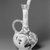 Edward Lycett (American, born England, 1833-1910). <em>Ewer</em>, ca. 1885. Glazed porcelain, 16 1/2 x 8 x 8 in.  (41.9 x 20.3 x 20.3 cm). Brooklyn Museum, Gift of Emma and Jay Lewis in honor of Kevin L. Stayton, 1999.1. Creative Commons-BY (Photo: Brooklyn Museum, 1999.1_bw.jpg)